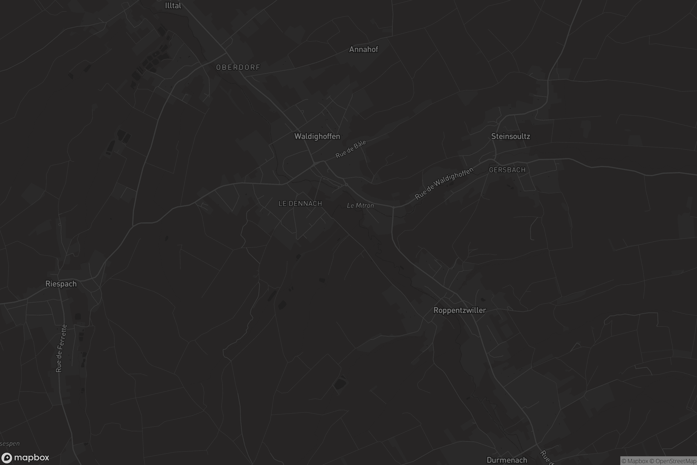 Carte de Waldighoffen