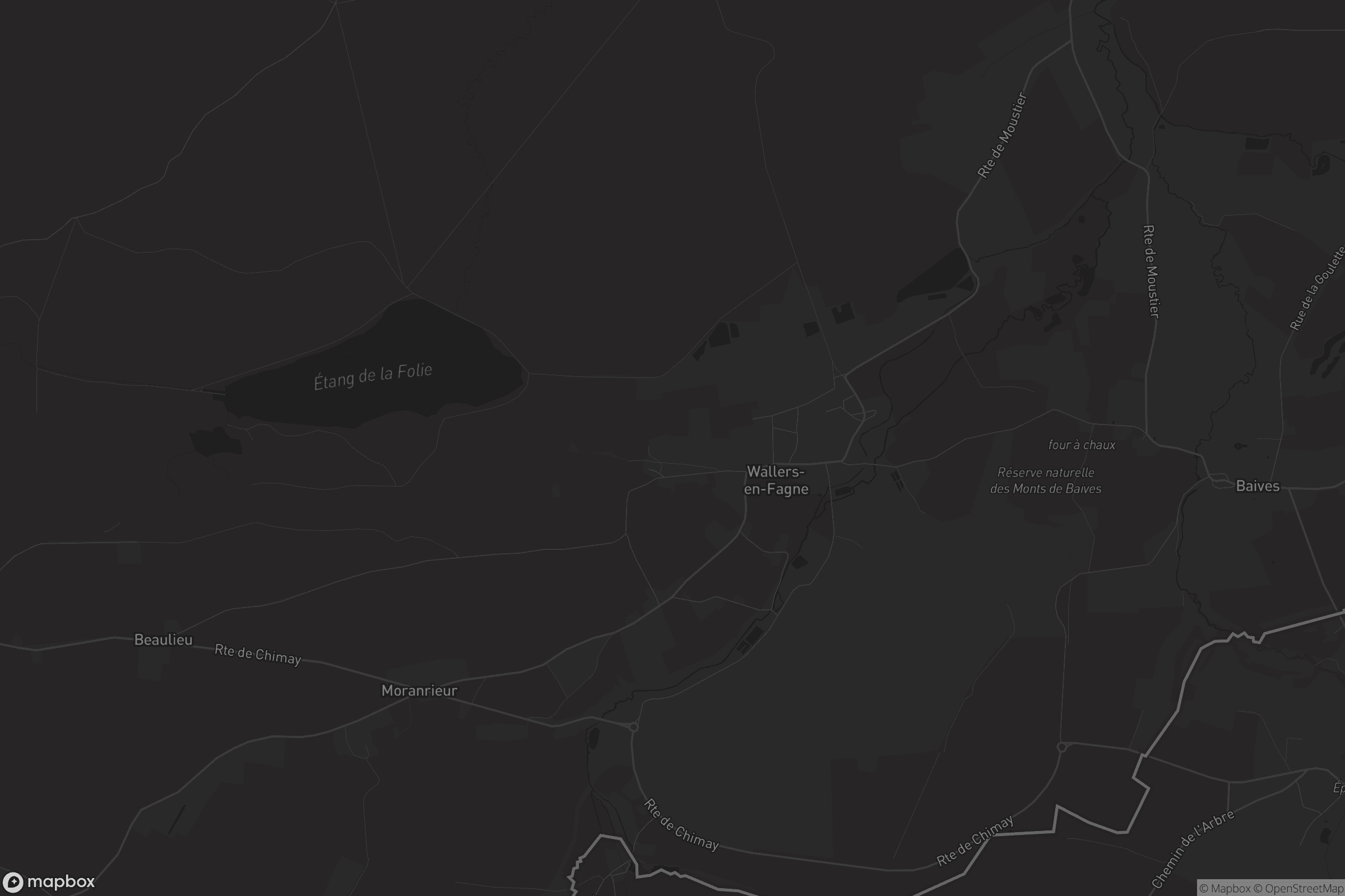 Carte de Wallers-en-Fagne