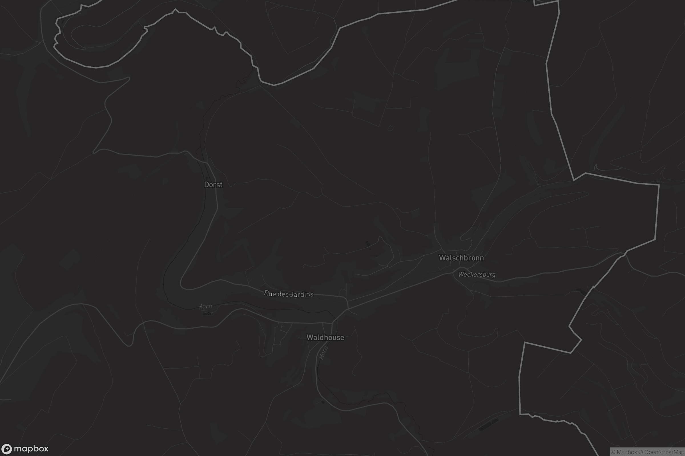 Carte de Walschbronn