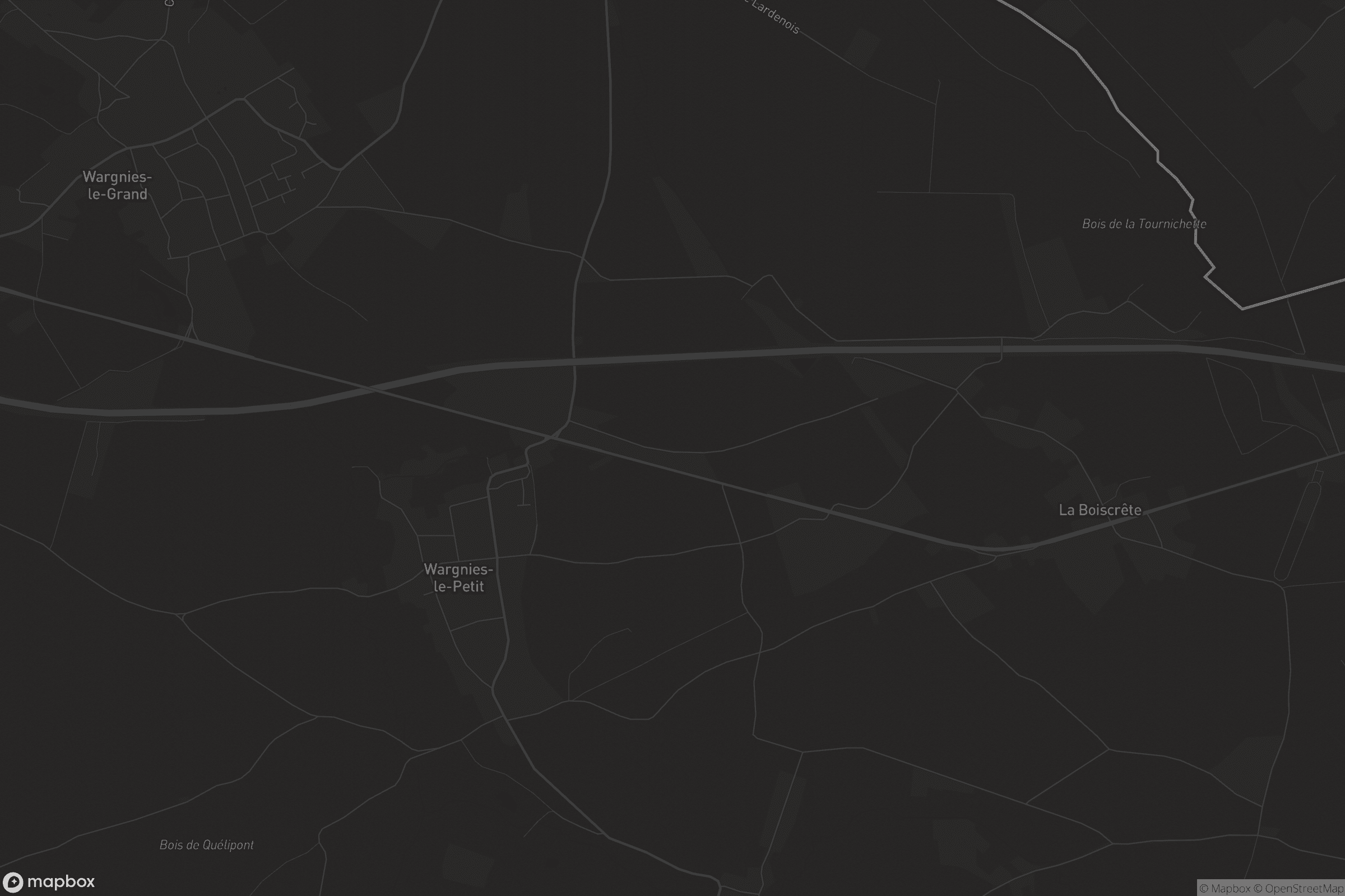 Carte de Wargnies-le-Petit