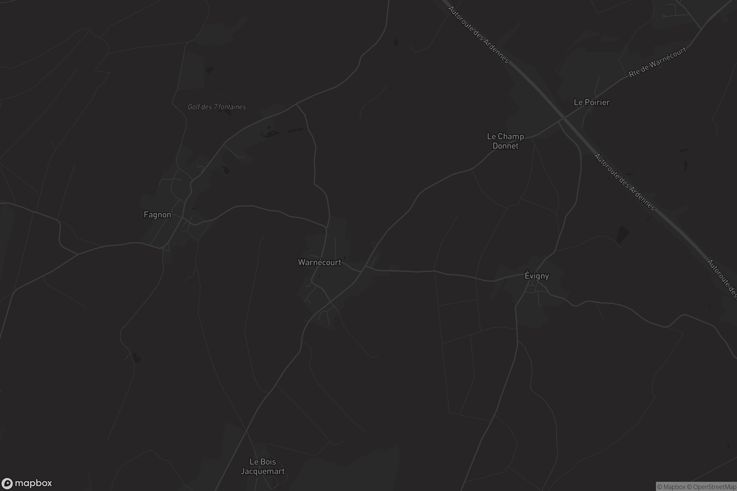 Carte de Warnécourt