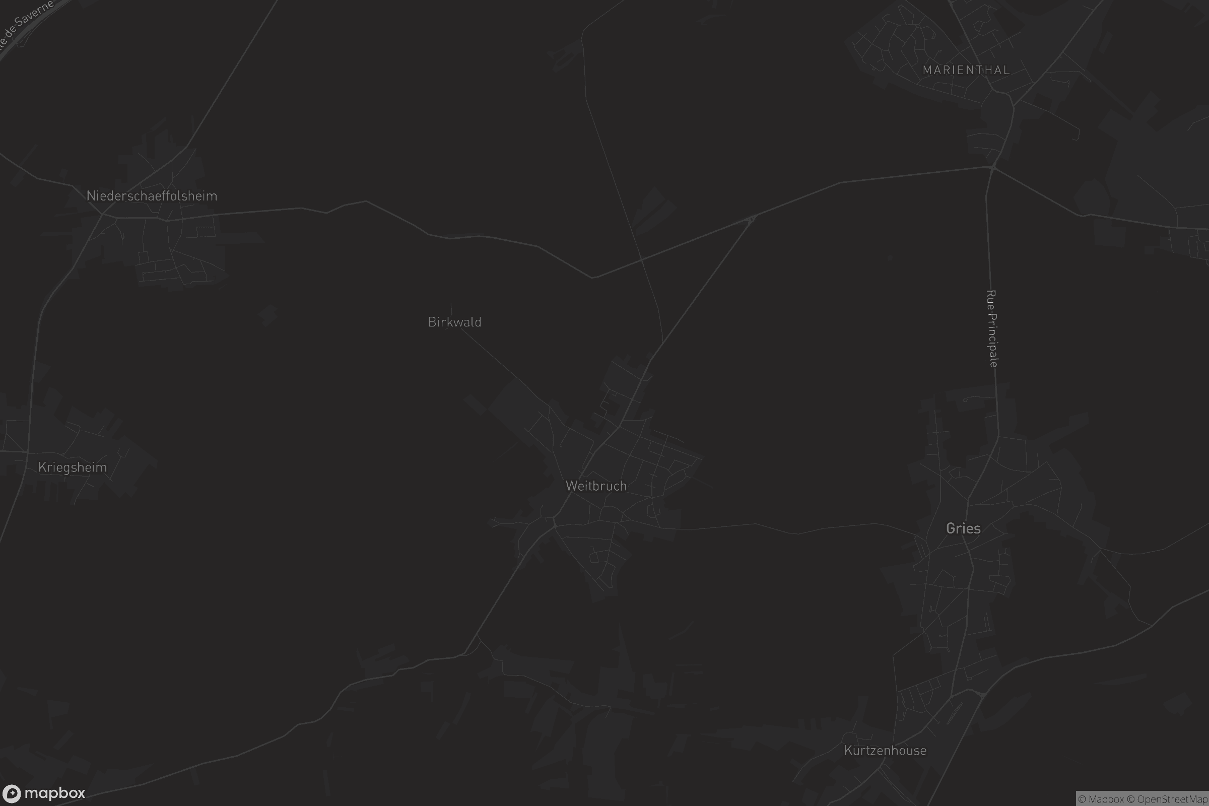 Carte de Weitbruch