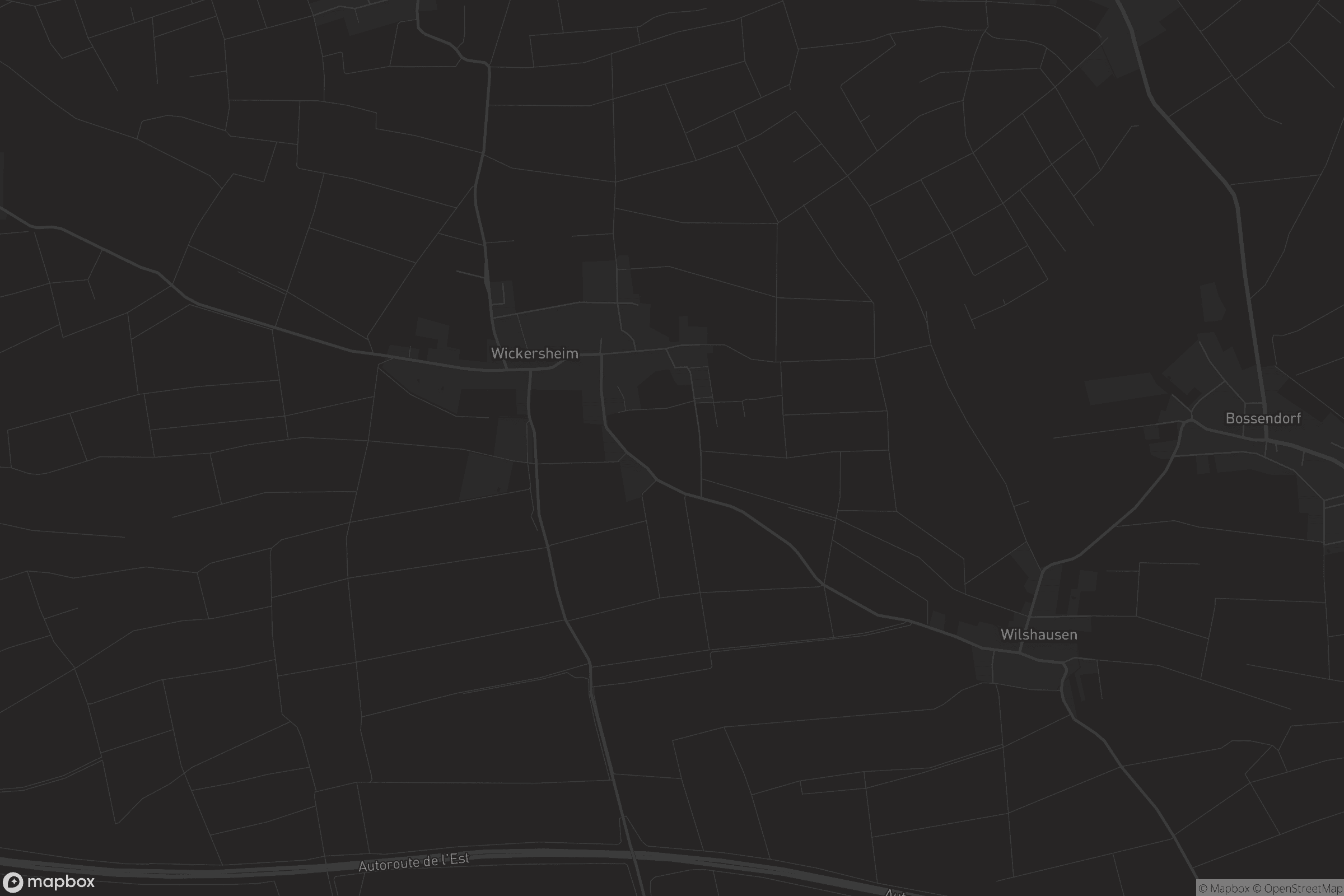 Carte de Wickersheim-Wilshausen