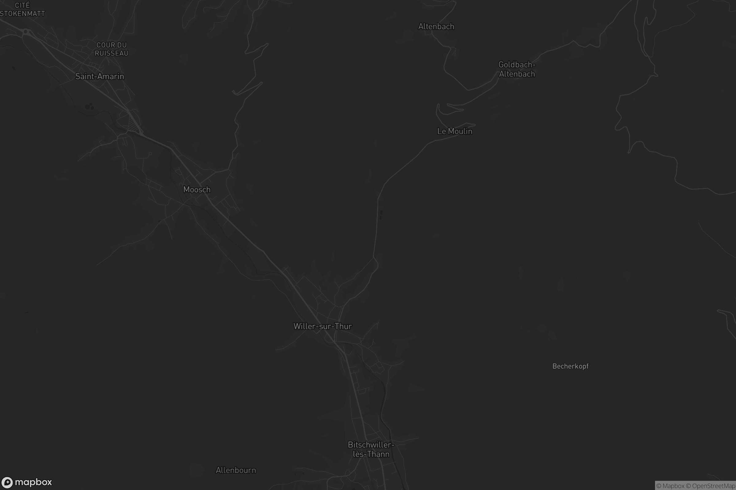 Carte de Willer-sur-Thur