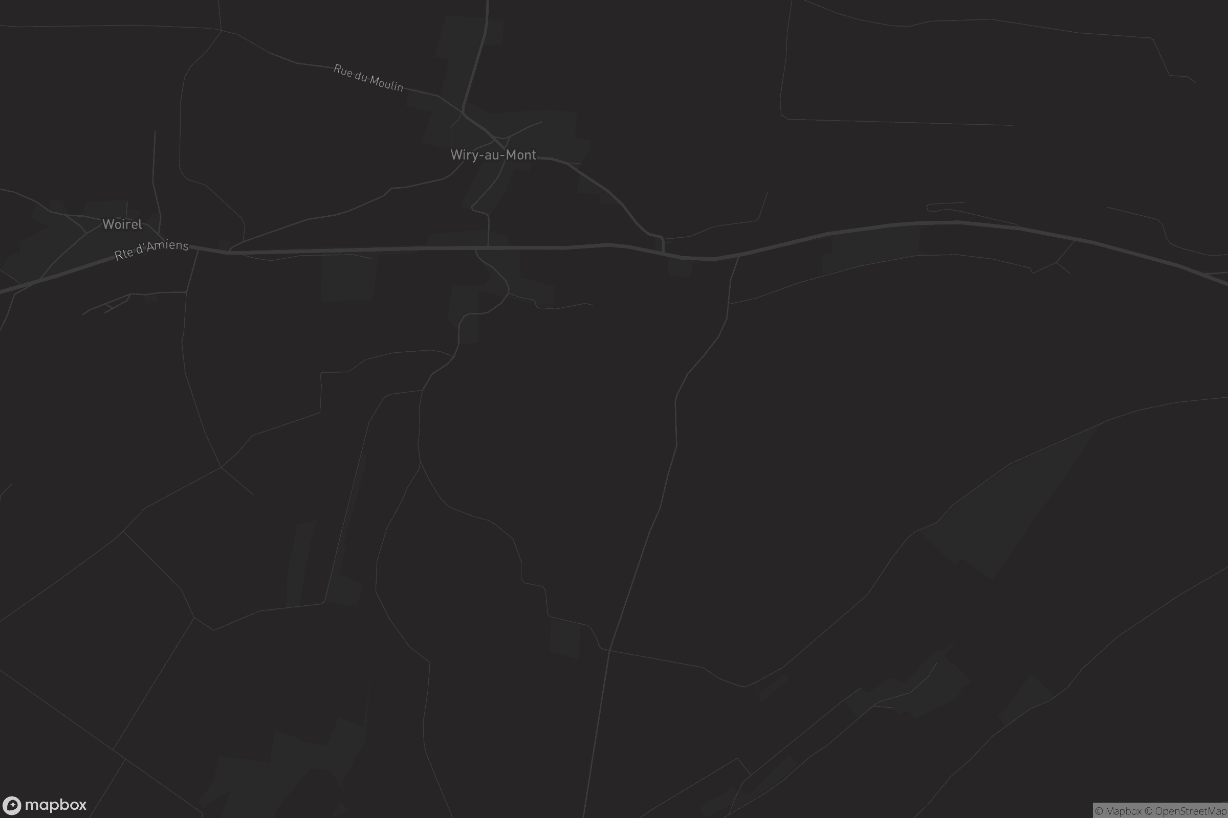 Carte de Wiry-au-Mont