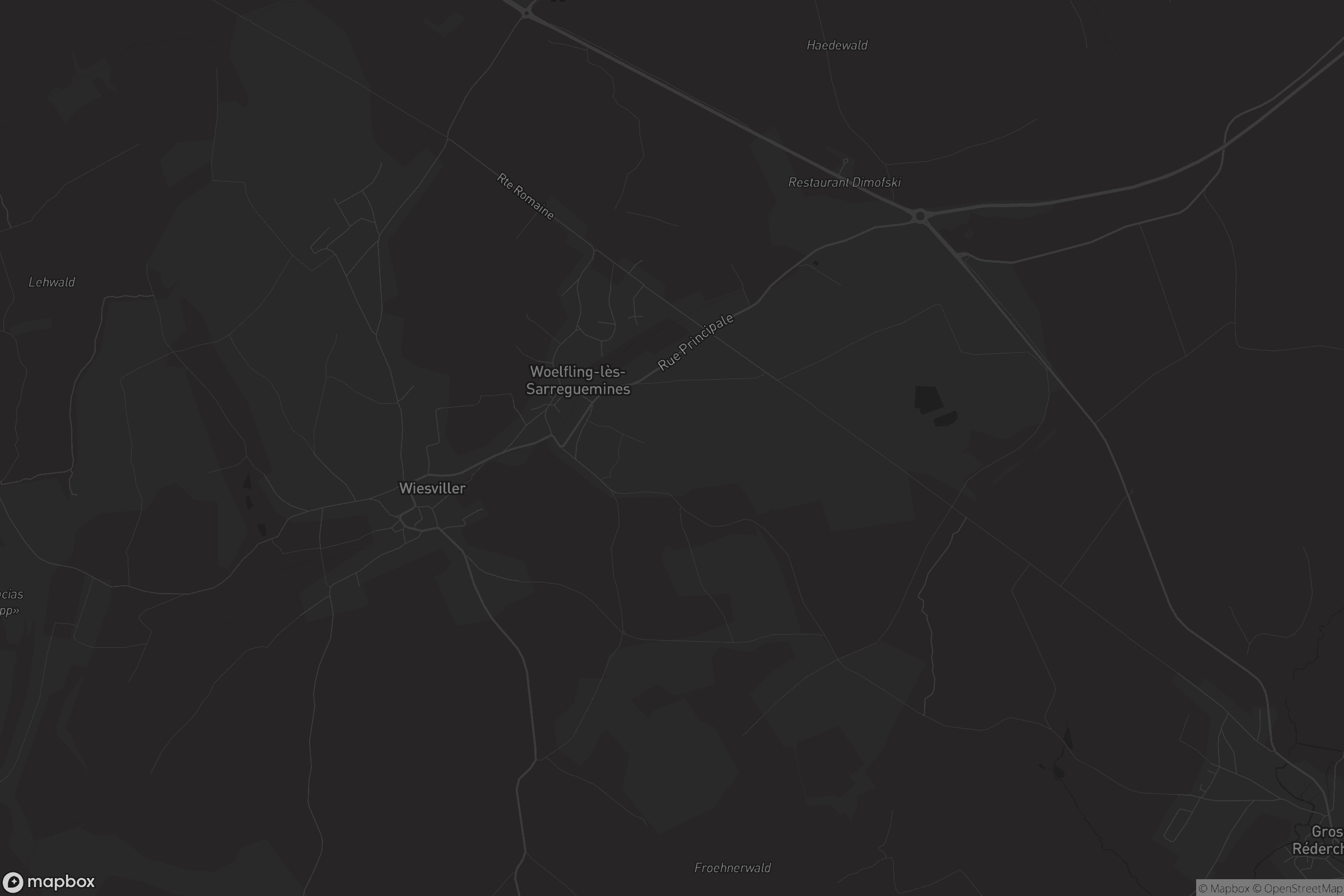 Carte de Woelfling-lès-Sarreguemines