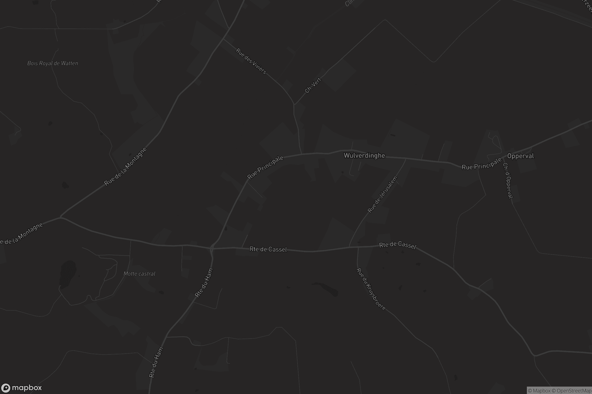 Carte de Wulverdinghe