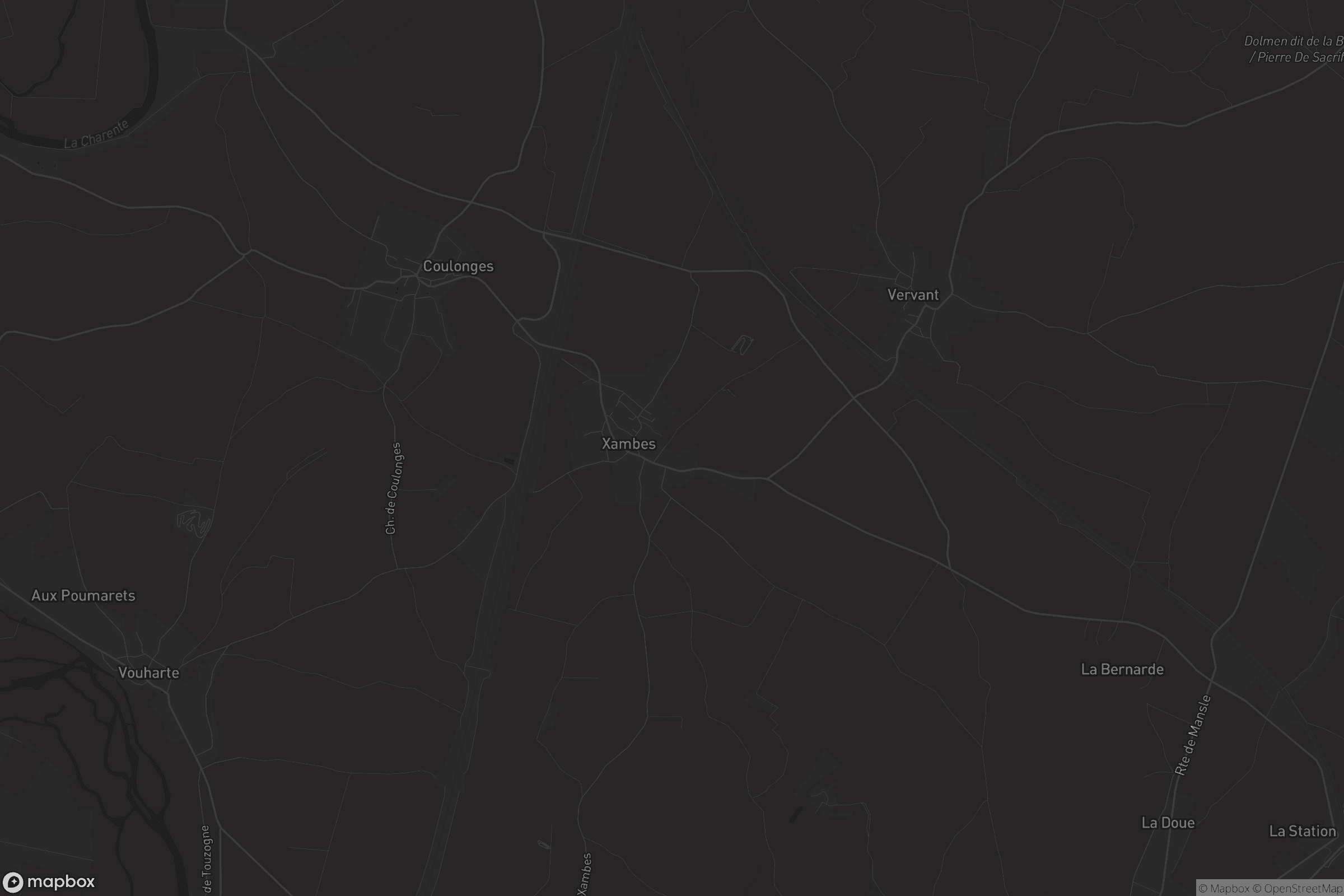 Carte de Xambes