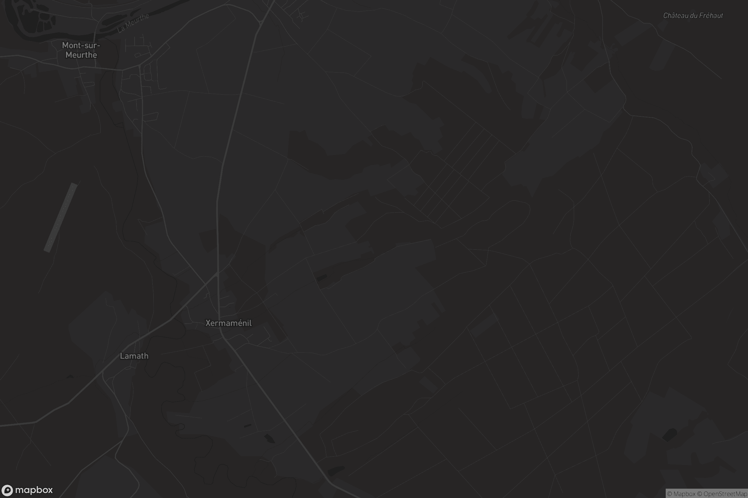 Carte de Xermaménil