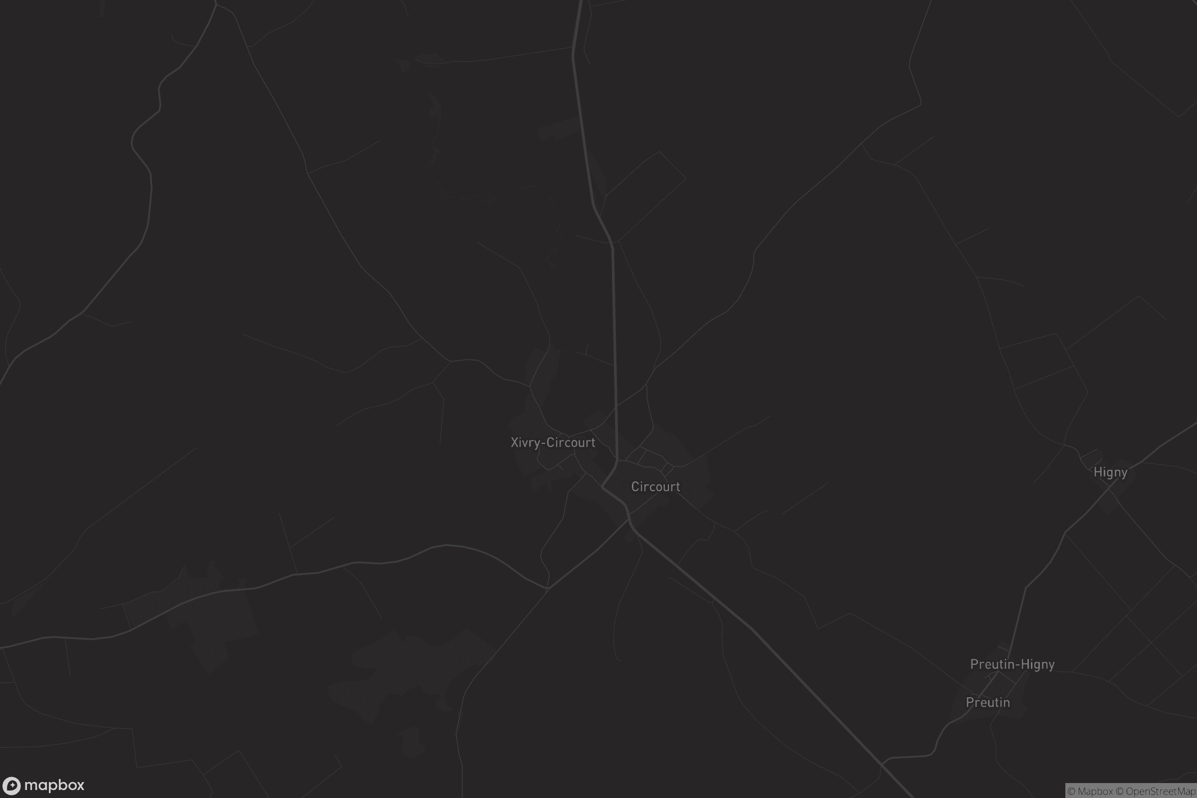 Carte de Xivry-Circourt