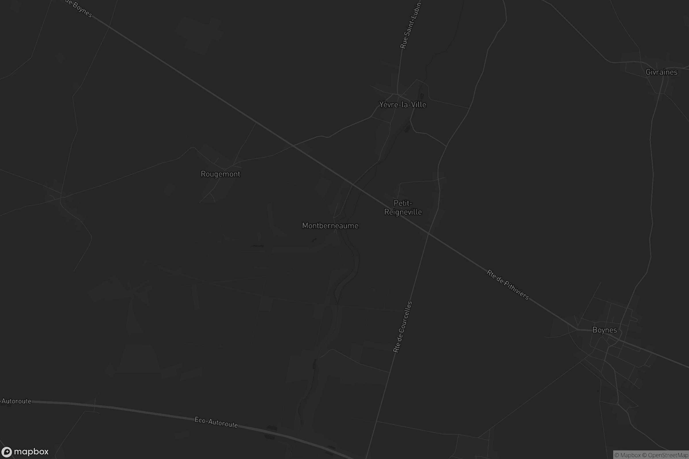 Carte de Yèvre-la-Ville