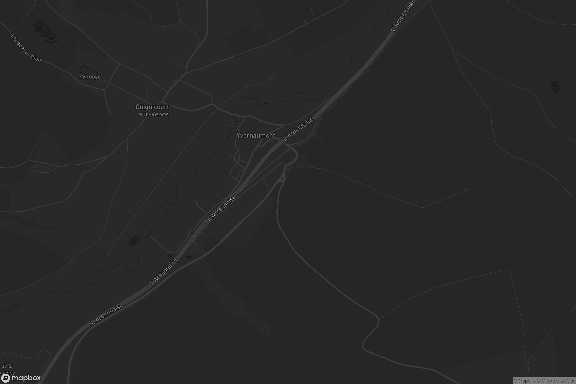 Carte de Yvernaumont