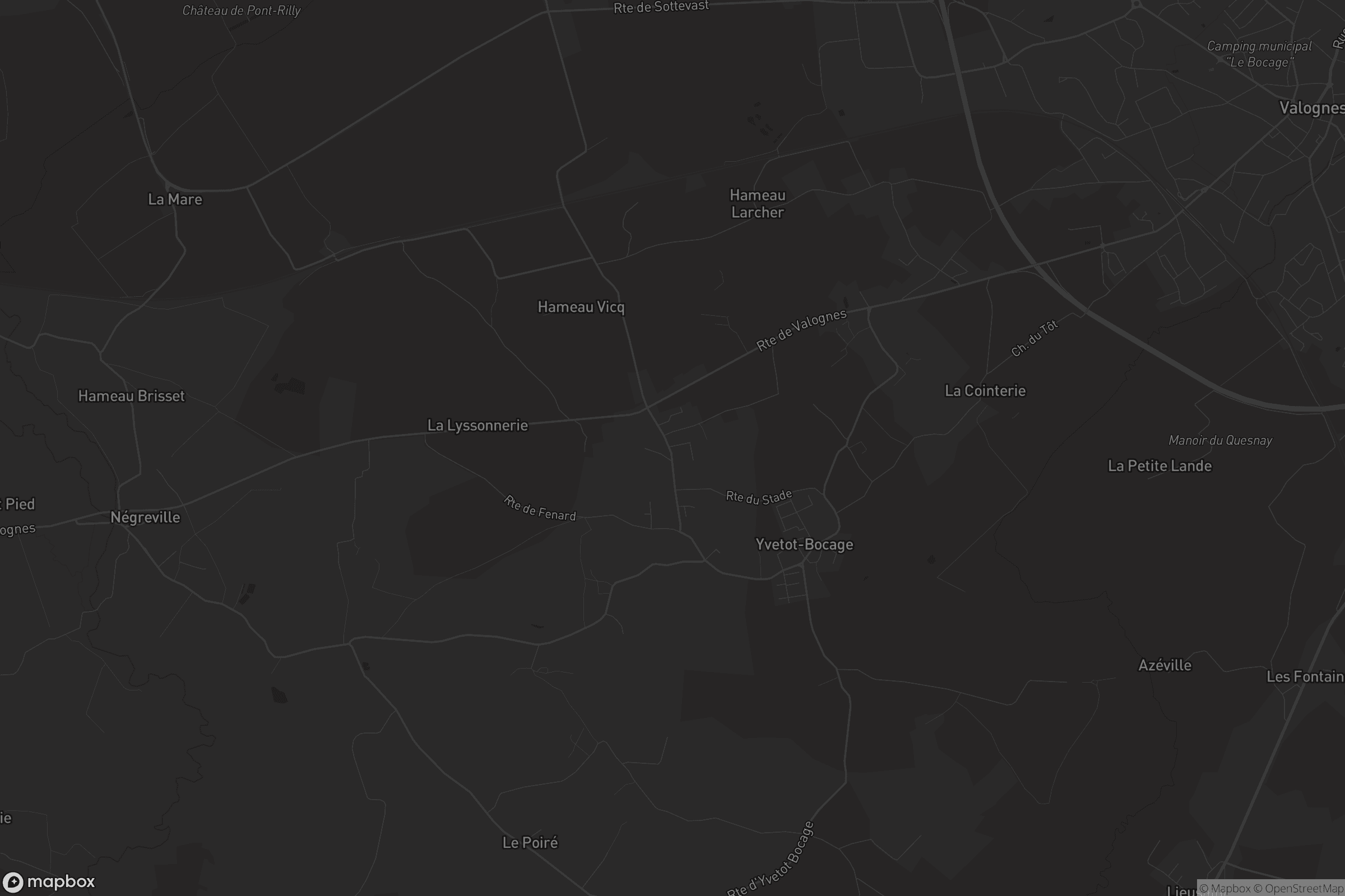 Carte de Yvetot-Bocage