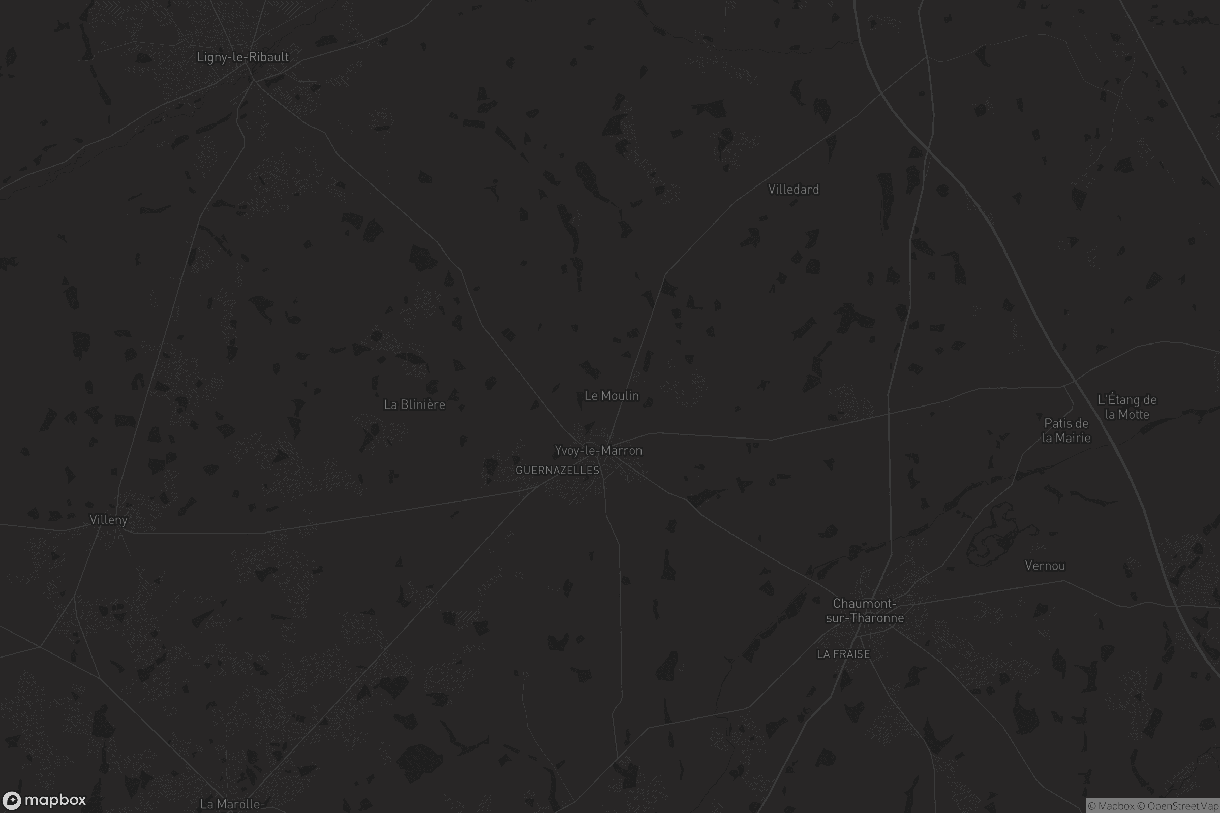 Carte de Yvoy-le-Marron