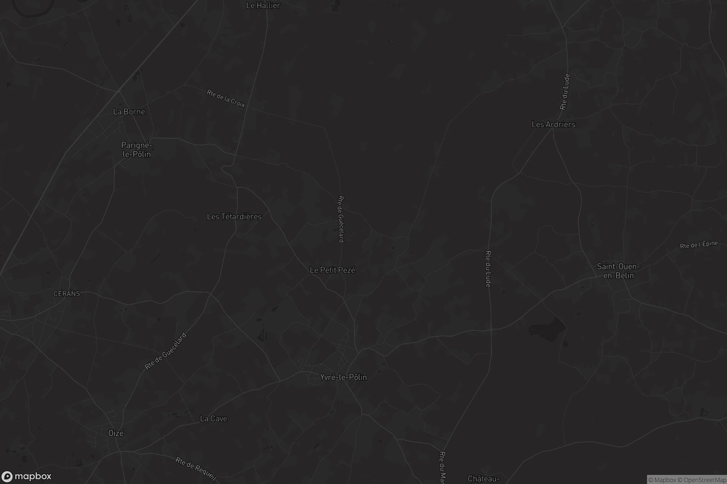 Carte de Yvré-le-Pôlin