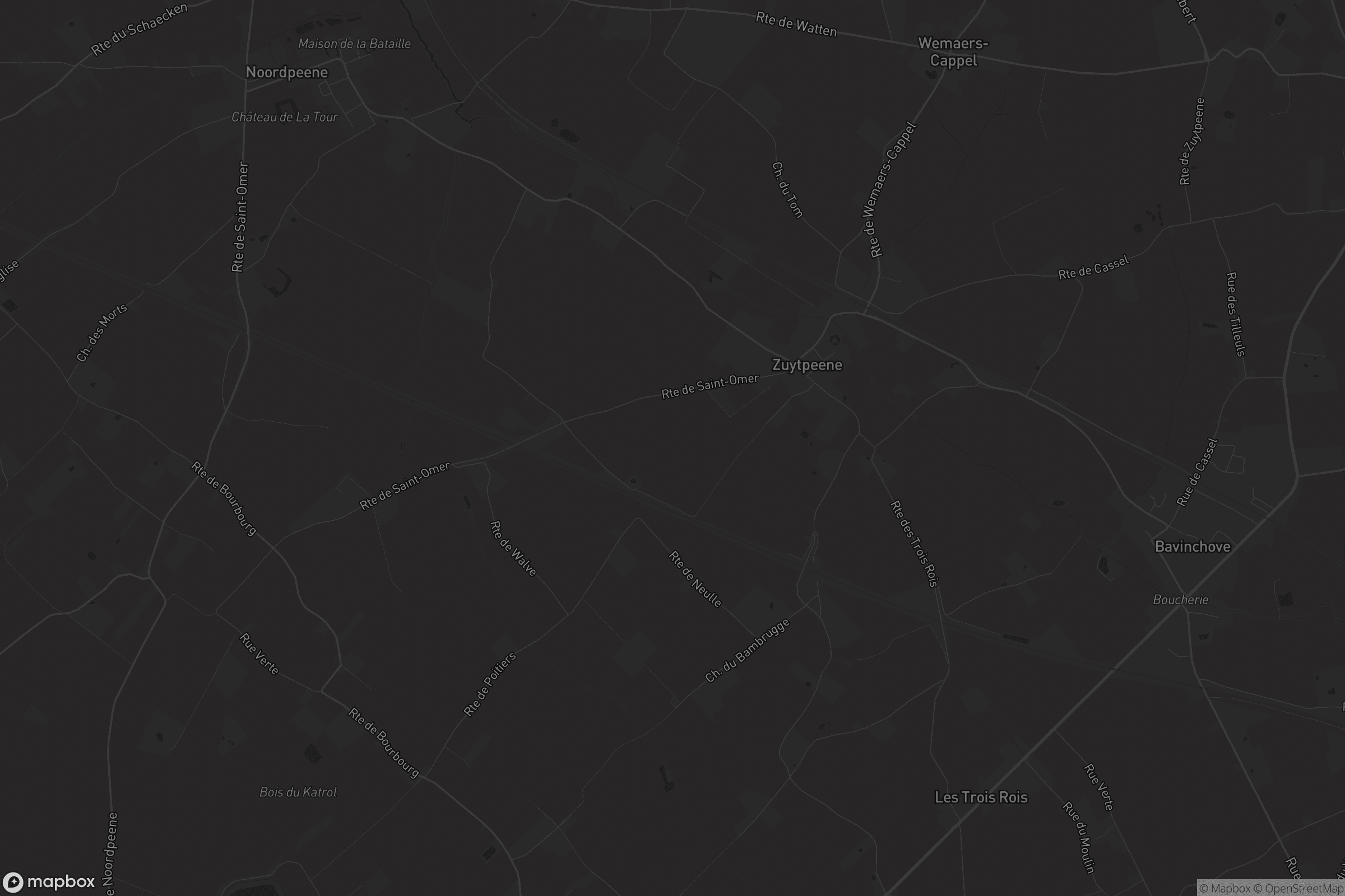 Carte de Zuytpeene